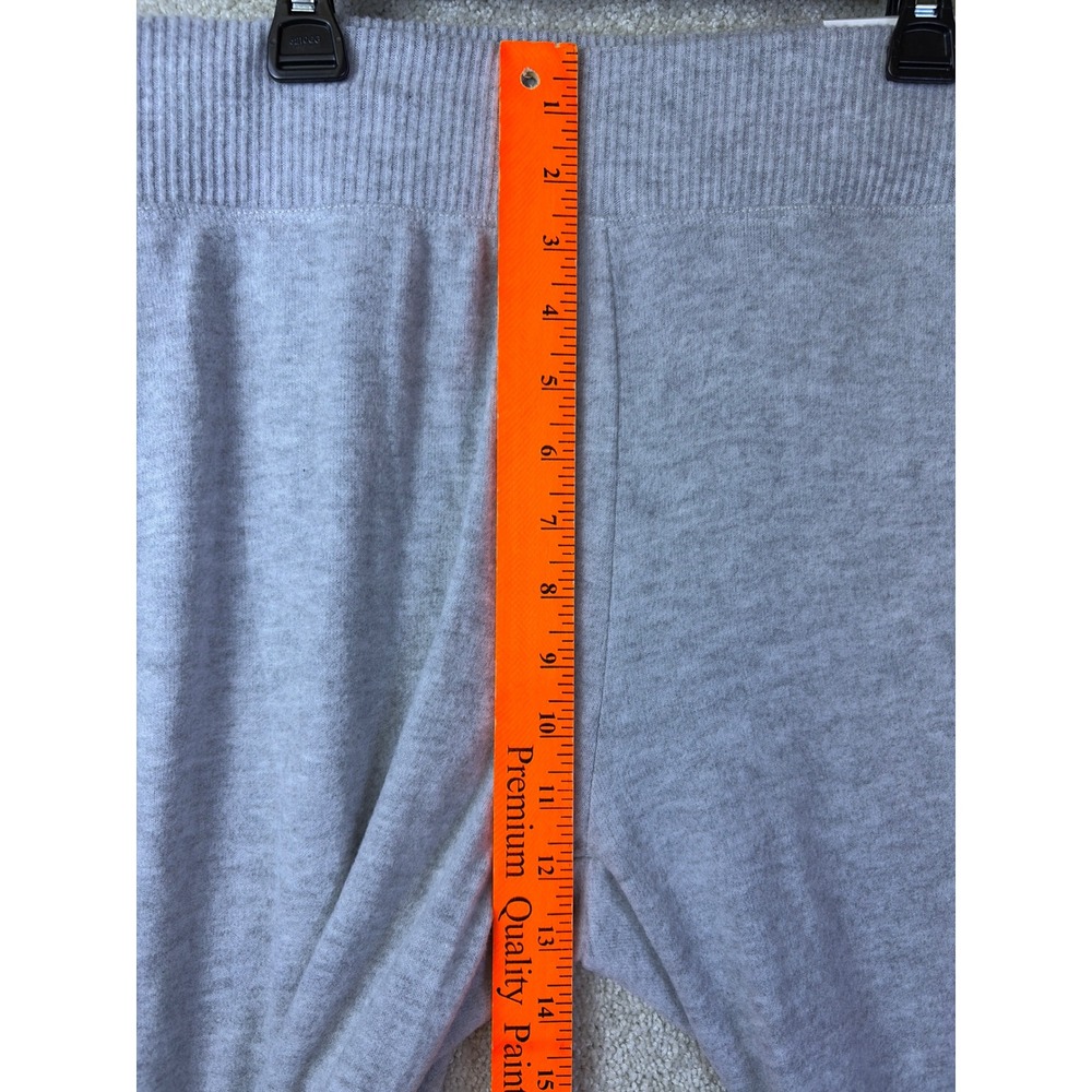 Ultra Flirt Live & Lounge Flare Pants Womens Large Gray Ribbed Waistband NEW - Picture 7 of 9
